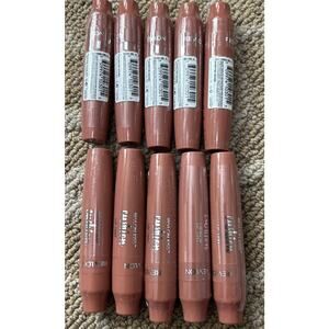 Lot of 10 Revlon Kiss Cushion Lip Tint Lipstick #210 Pretty Kiss - 0.15 fl oz